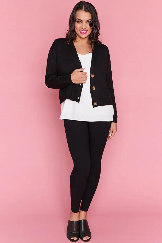 Norma Black Cardi