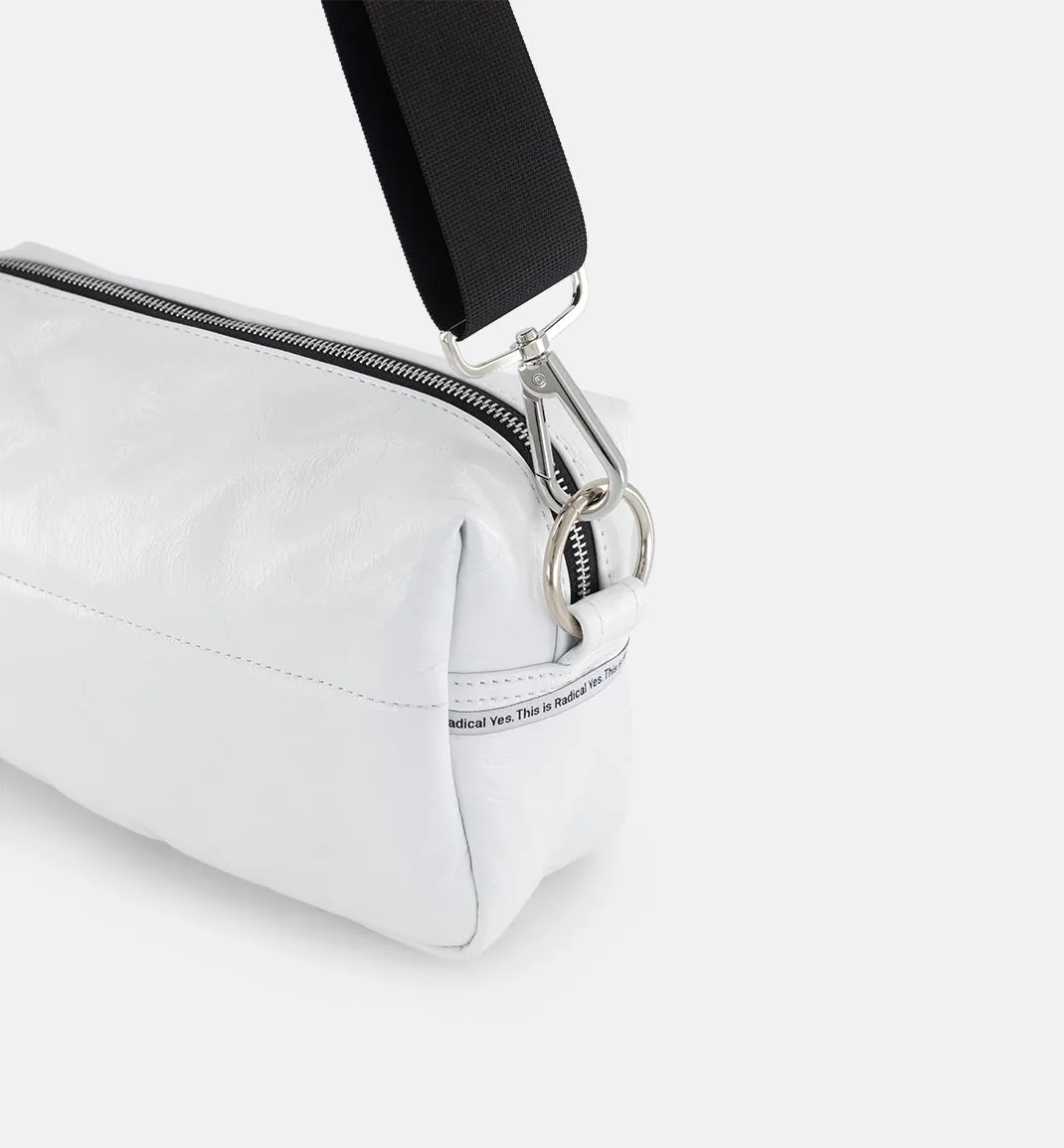 North Star Leather Clutch I Milk Crush