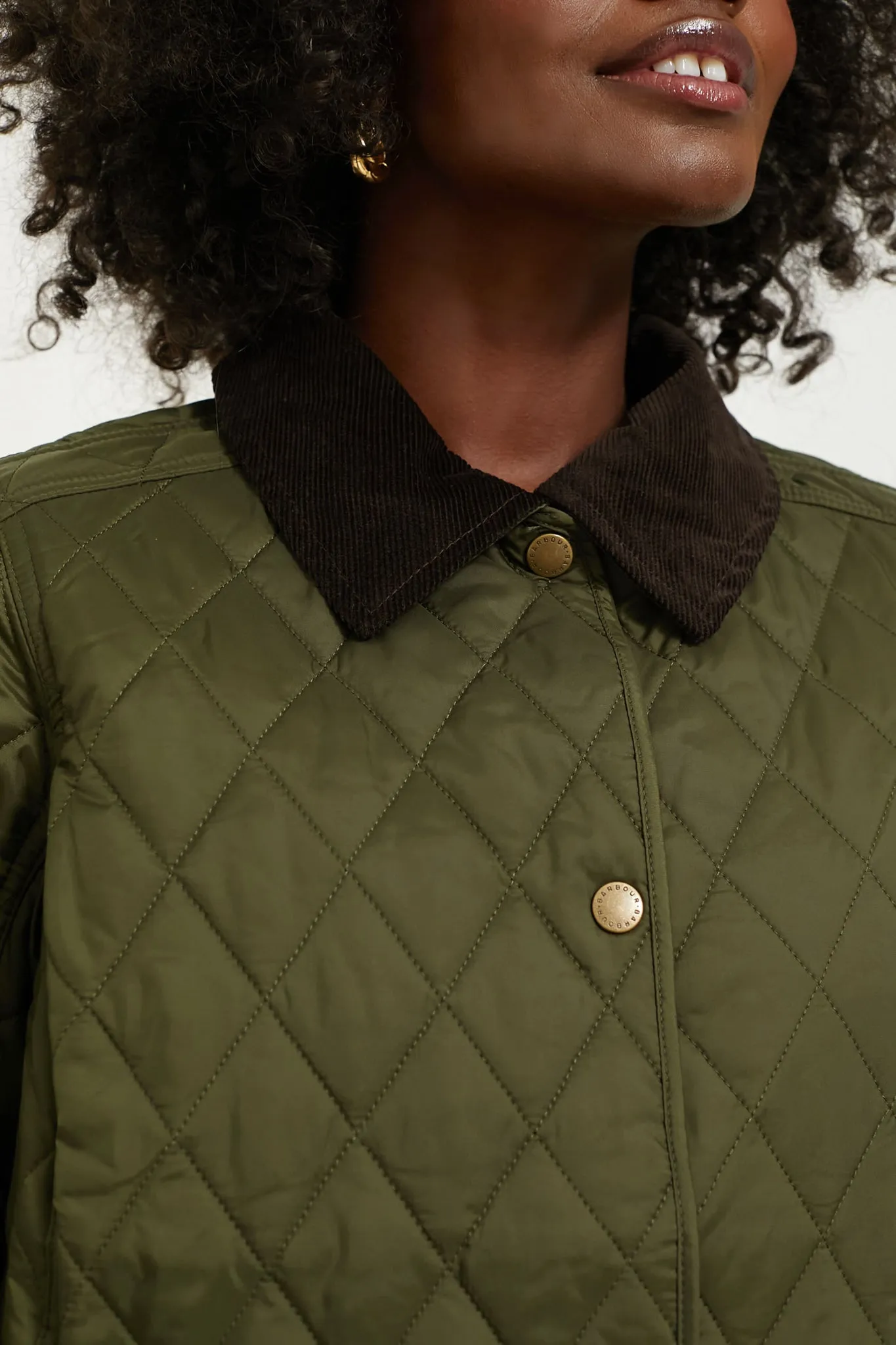 Olive Annandale Quilted Jacket