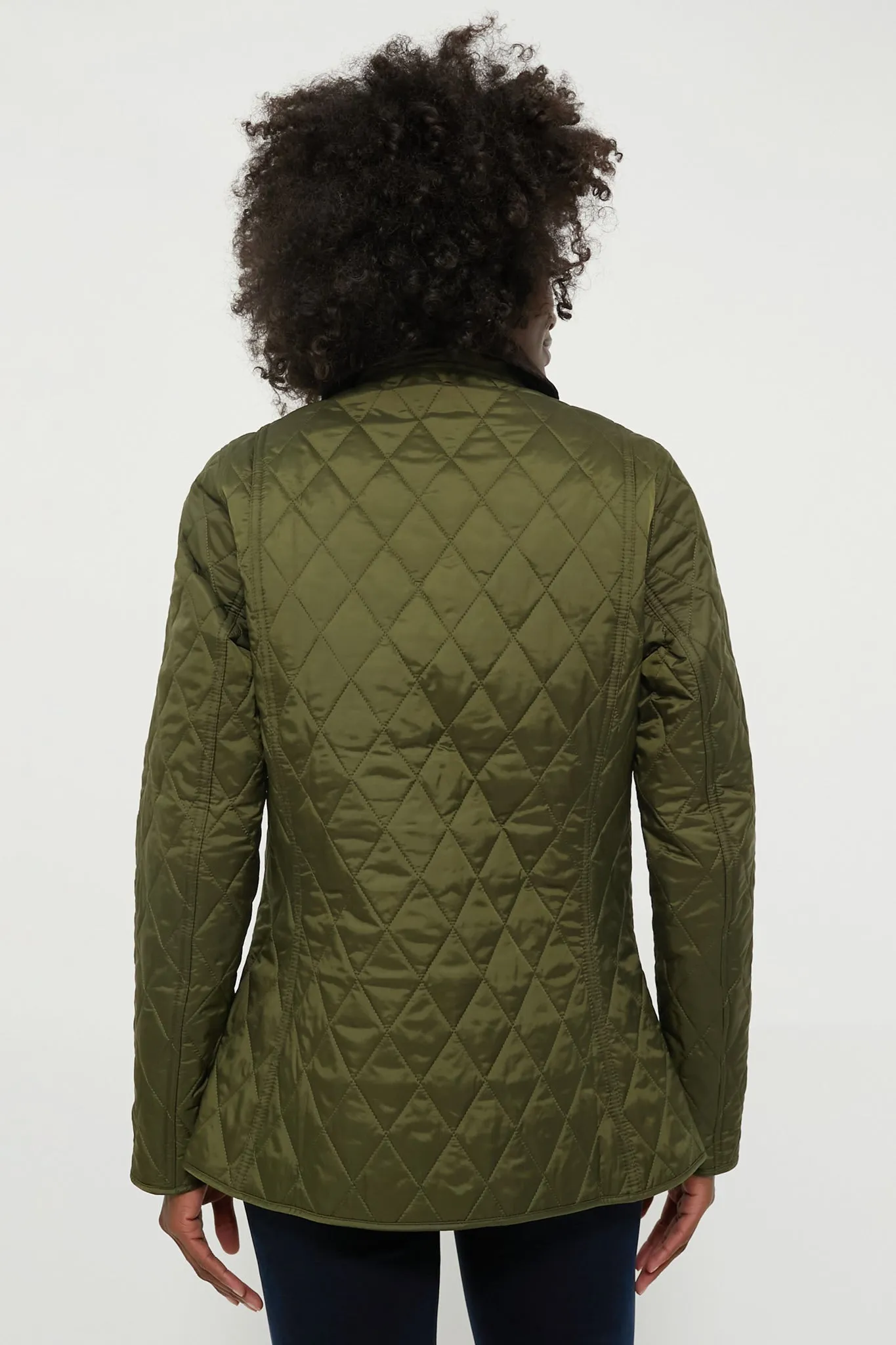 Olive Annandale Quilted Jacket