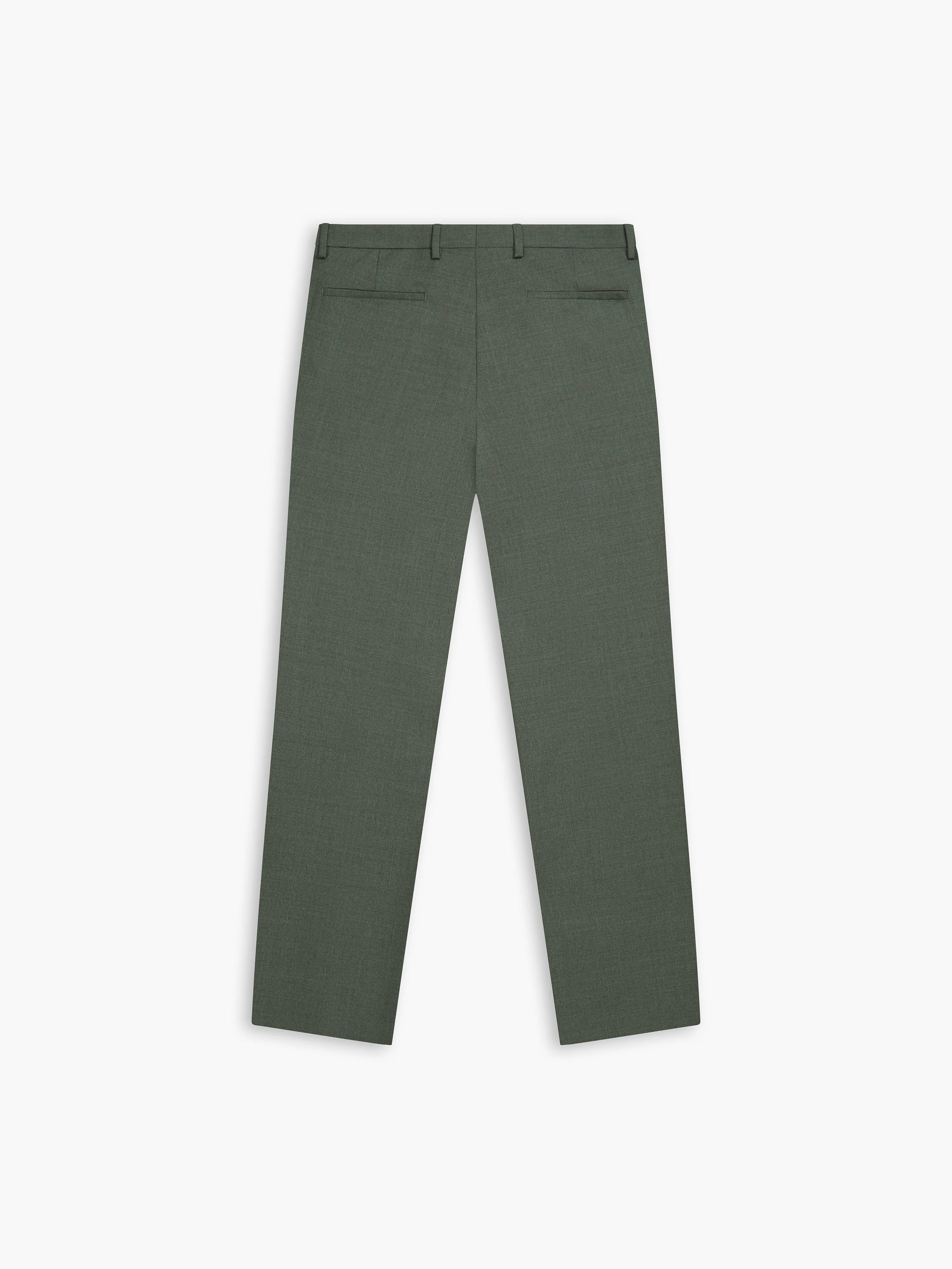 Olivetti Slim Fit Olive Green Trouser