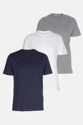 Organic Basic T-shirts - Package Deal (3 pcs.) (Email)