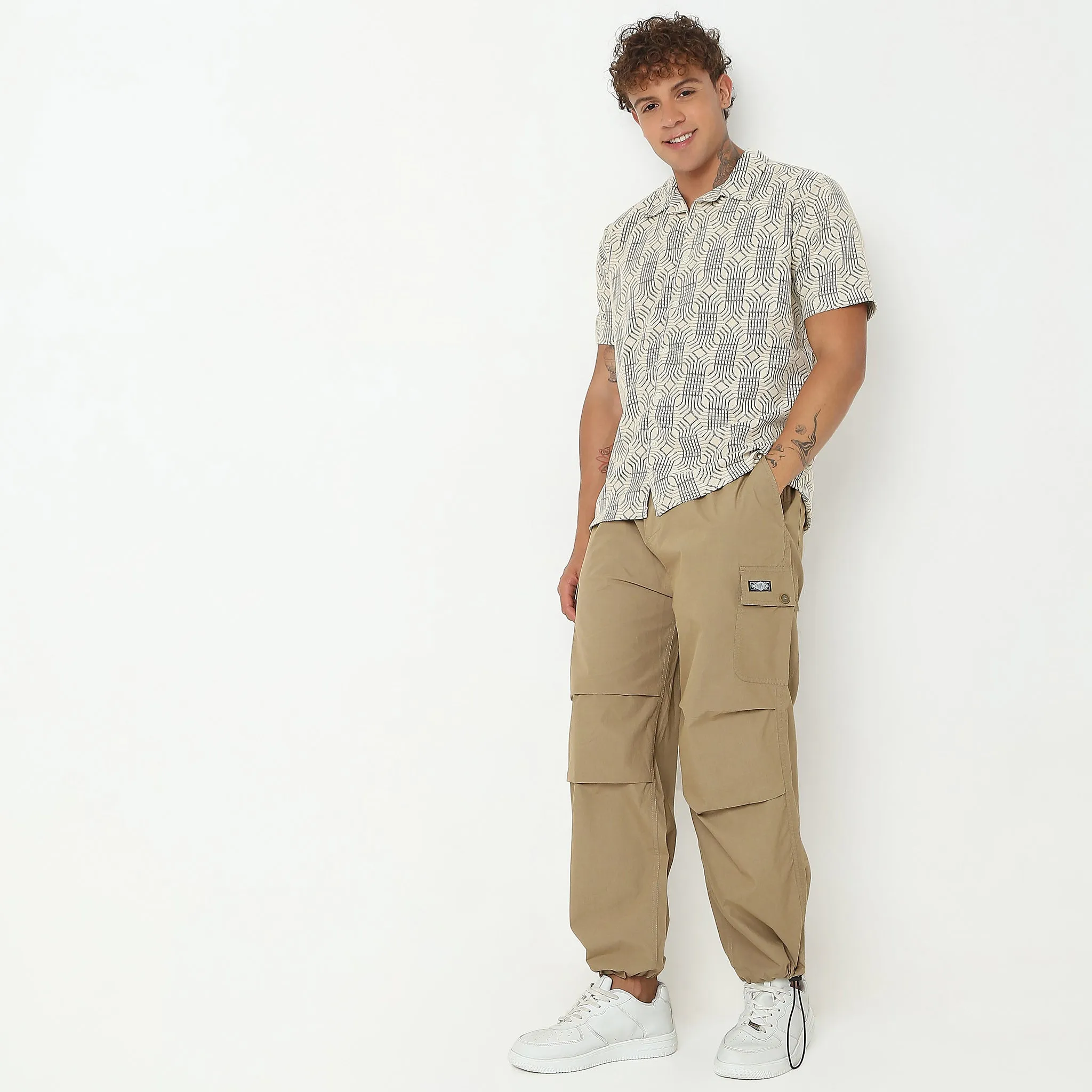 Parachute Cargos - Mid Rise