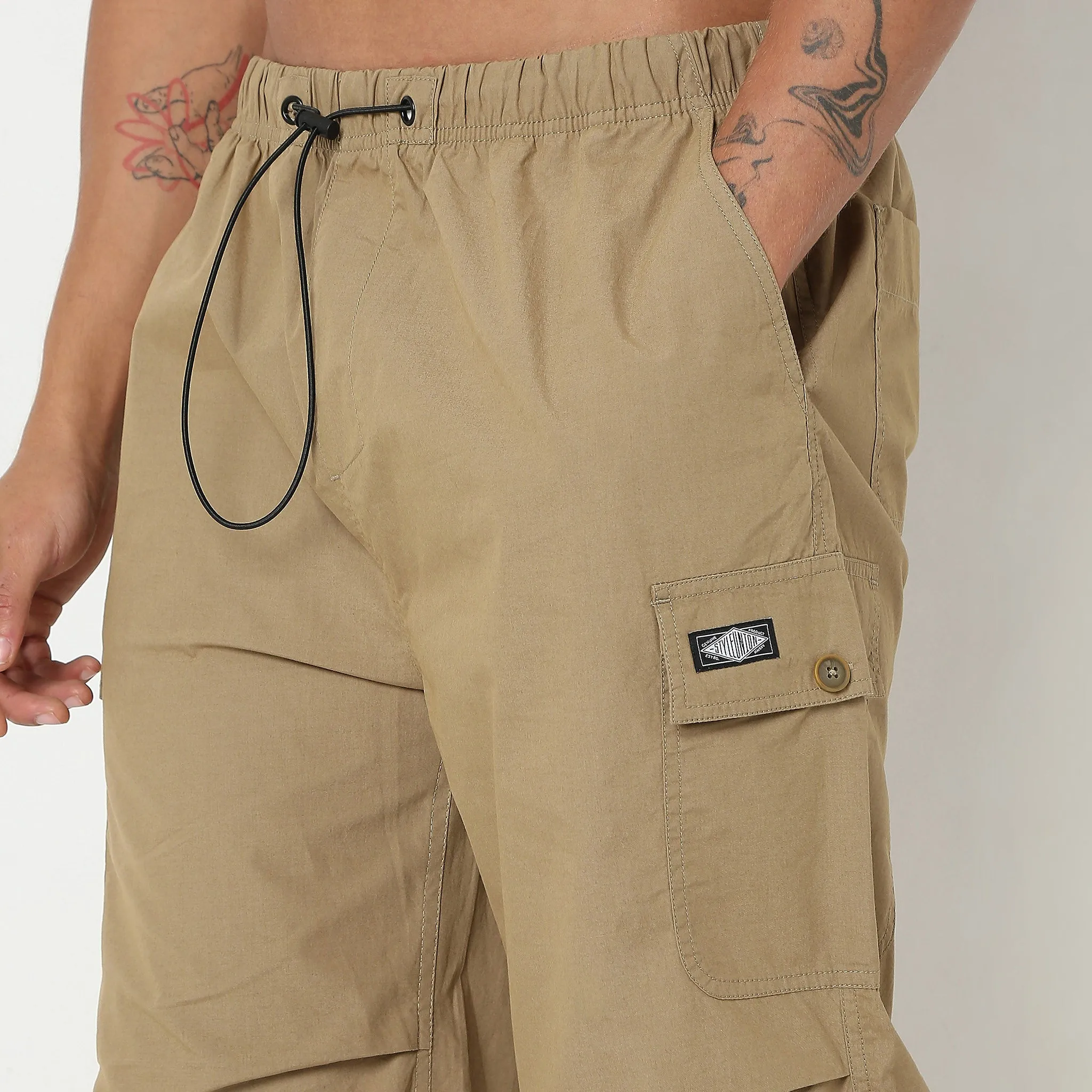 Parachute Cargos - Mid Rise