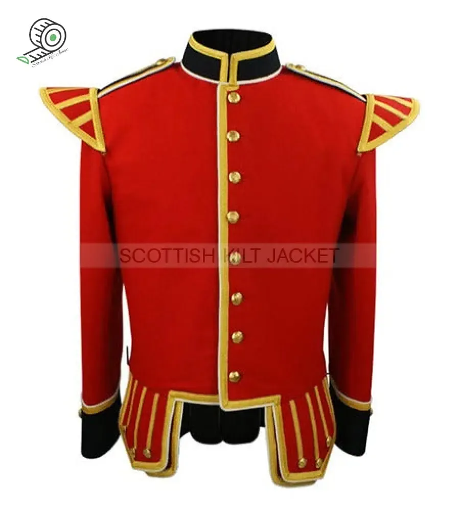 Pipe Band Military Doublet Jacket For Men