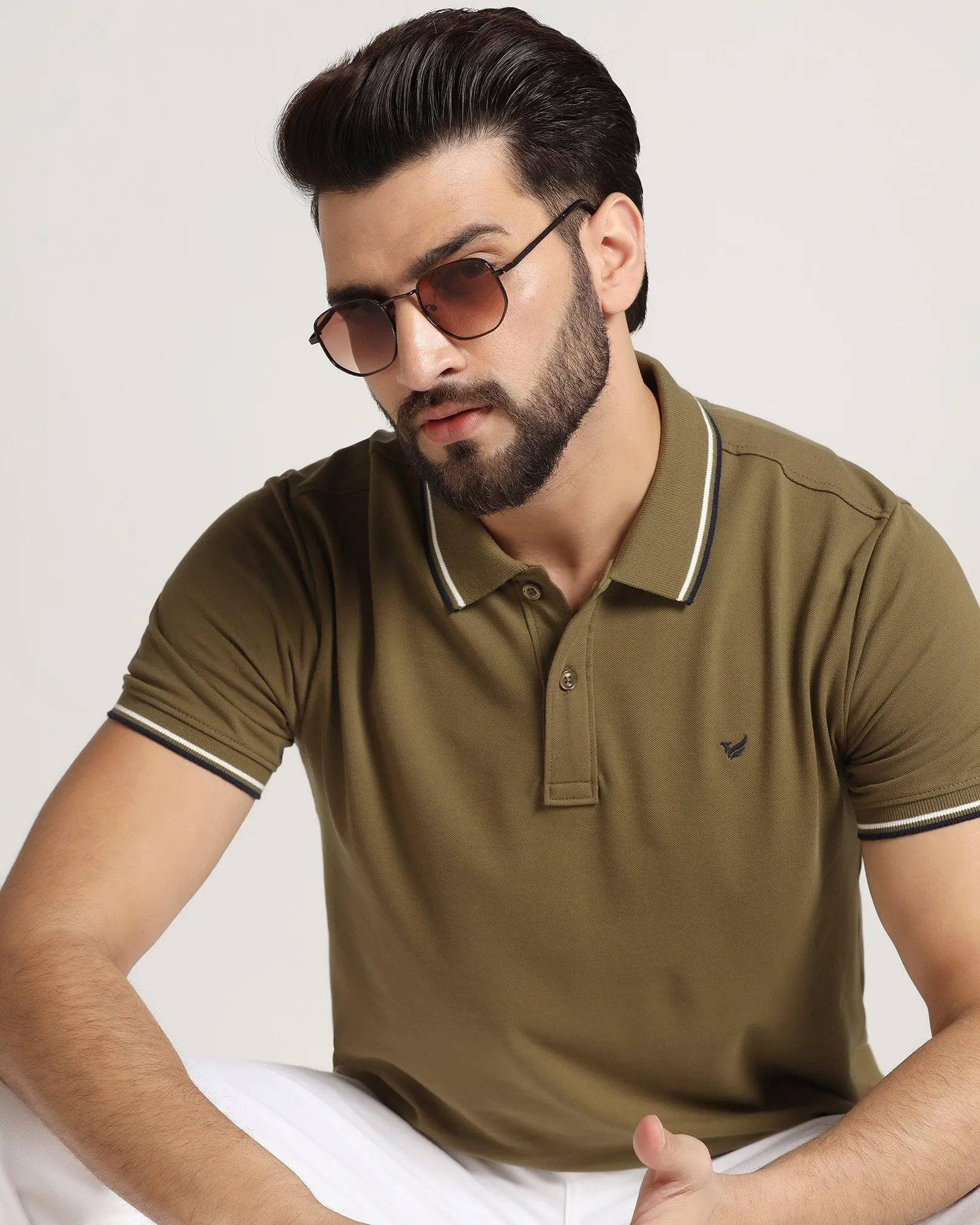 Polo Butternut Solid T-Shirt - Ollie