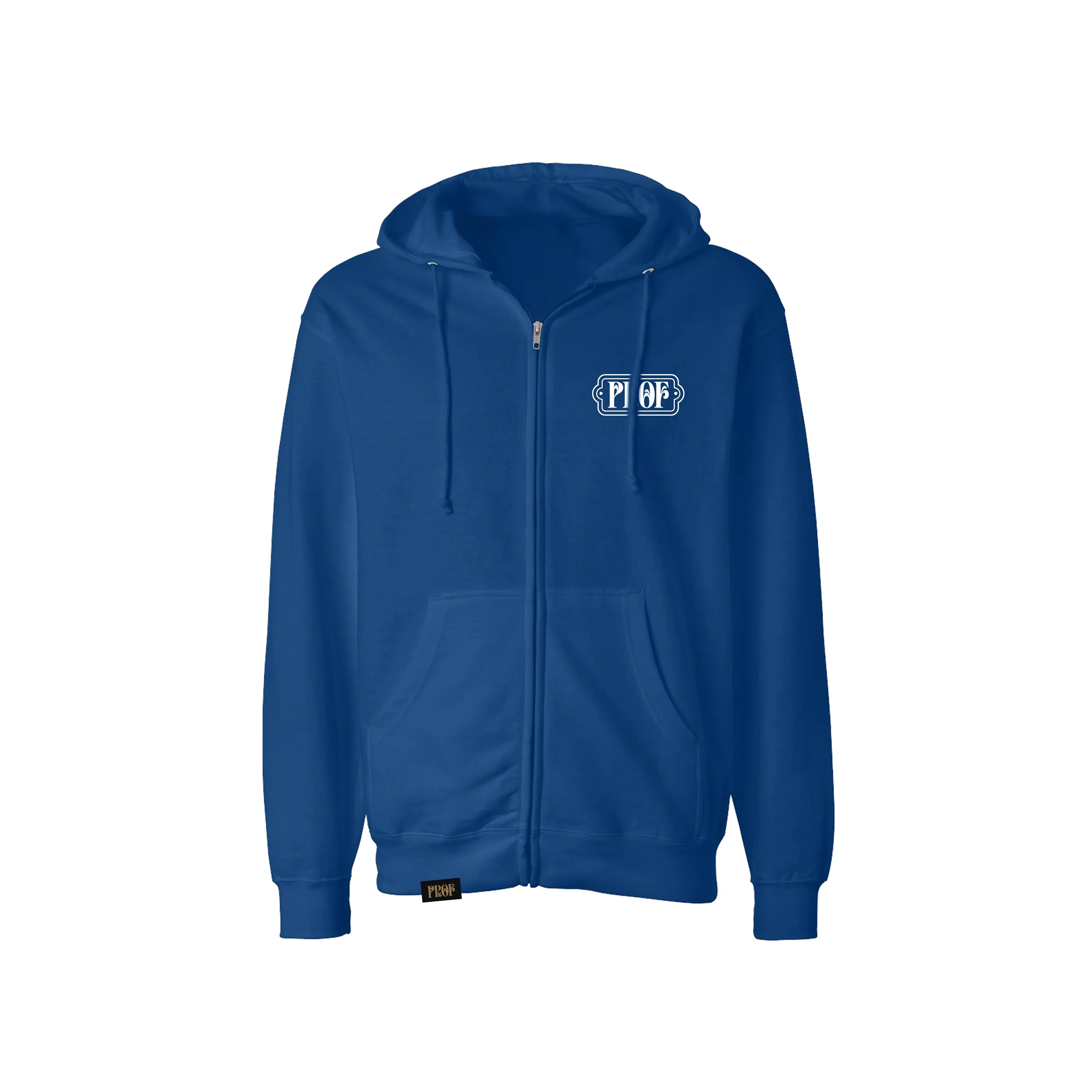 PROF "Nautical" Blue Zip Hoodie