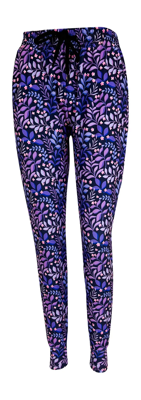 Purple Petals Joggers