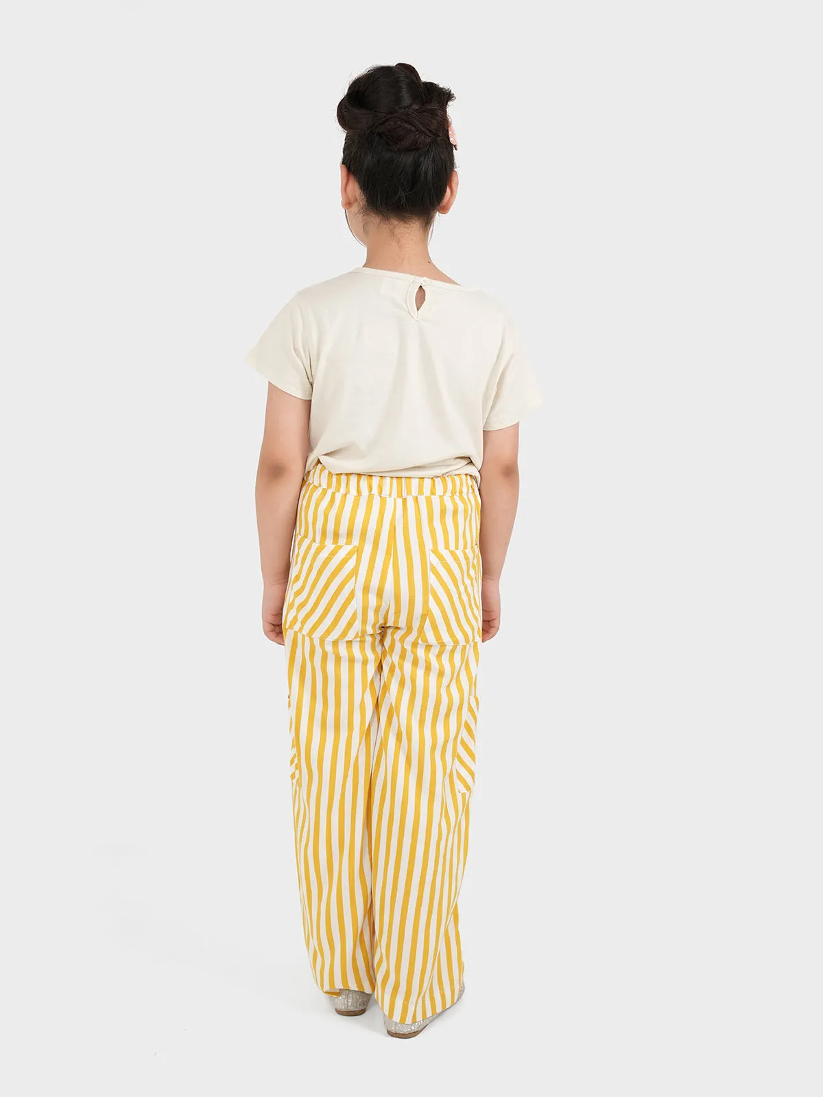 "AVERKI" Side Pockets Cotton Trouser