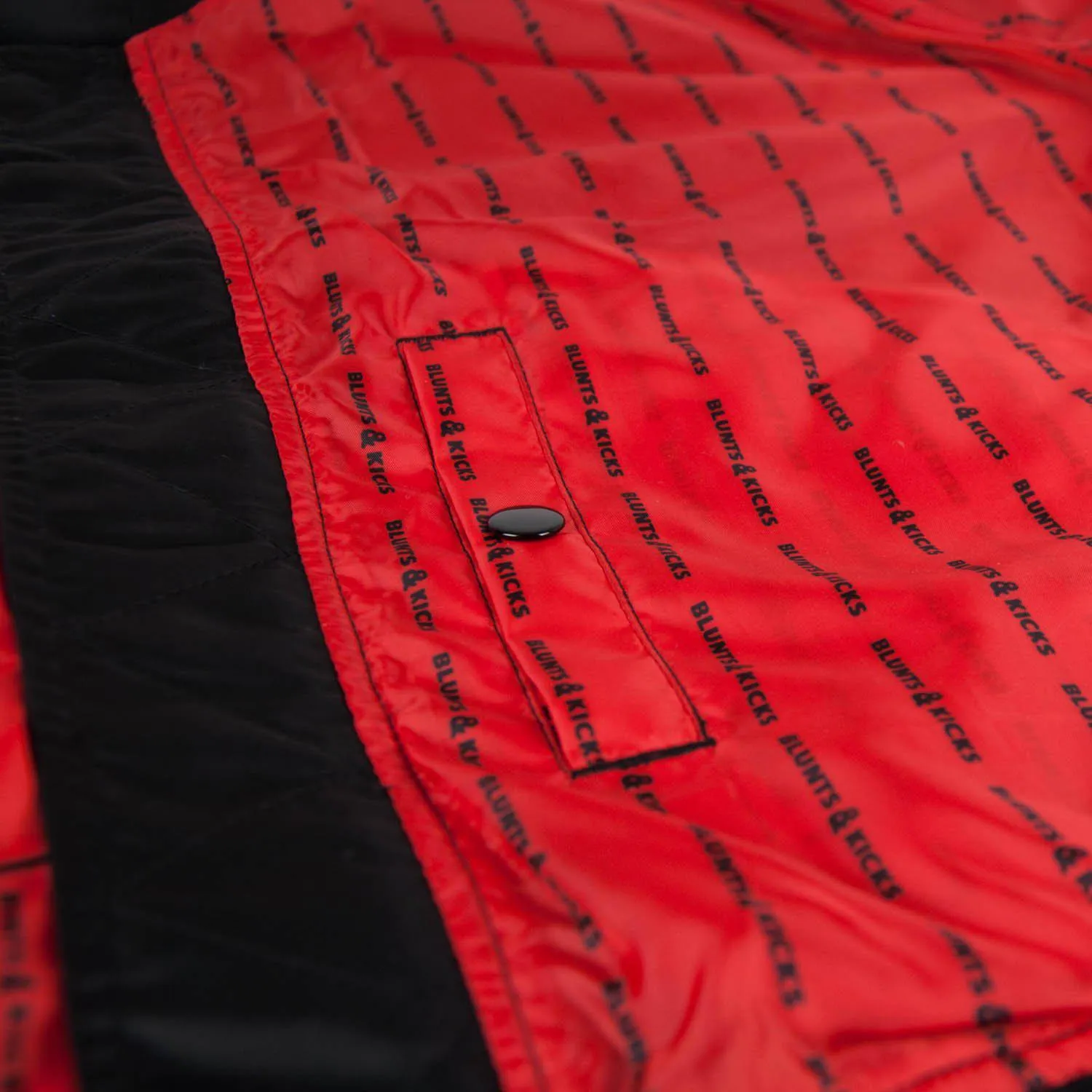 "Synergy" Reversible Flight Jacket - BLACK/RED (Limited Edition)