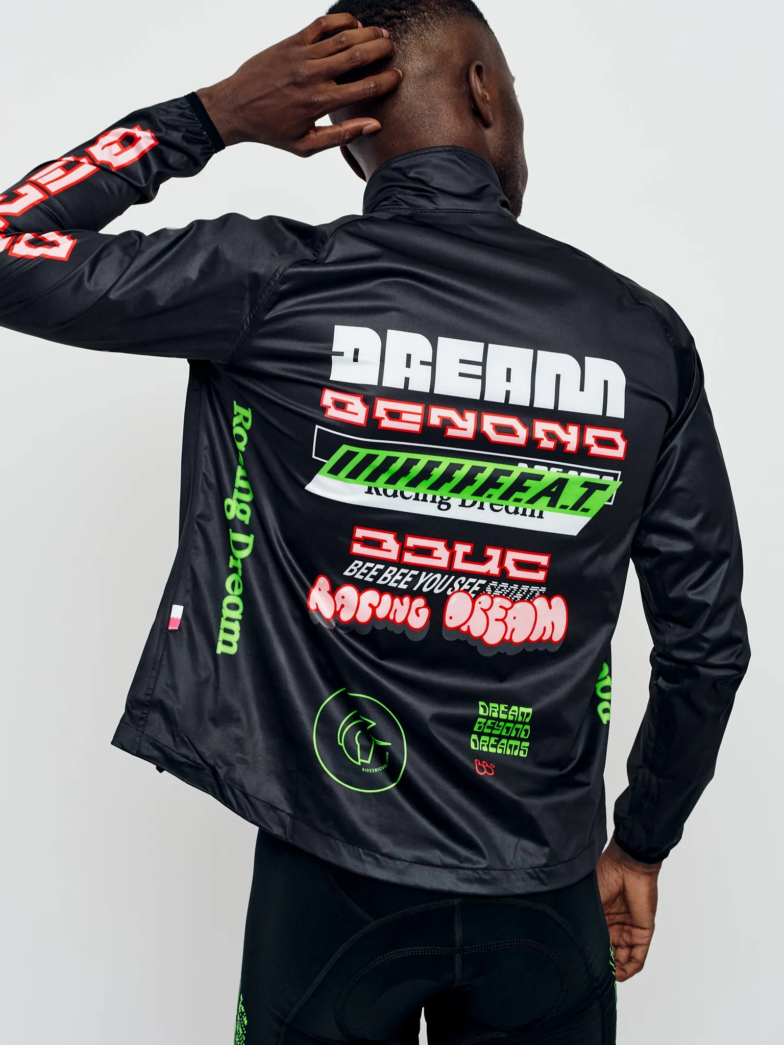 Racing Dream Beyond Rain Jacket Black