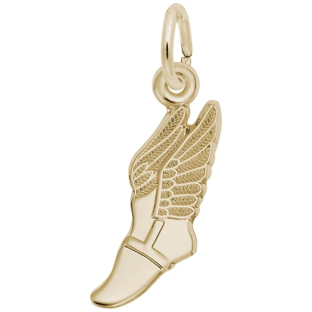 Rembrandt Charms - Winged Shoe Charm - 7845