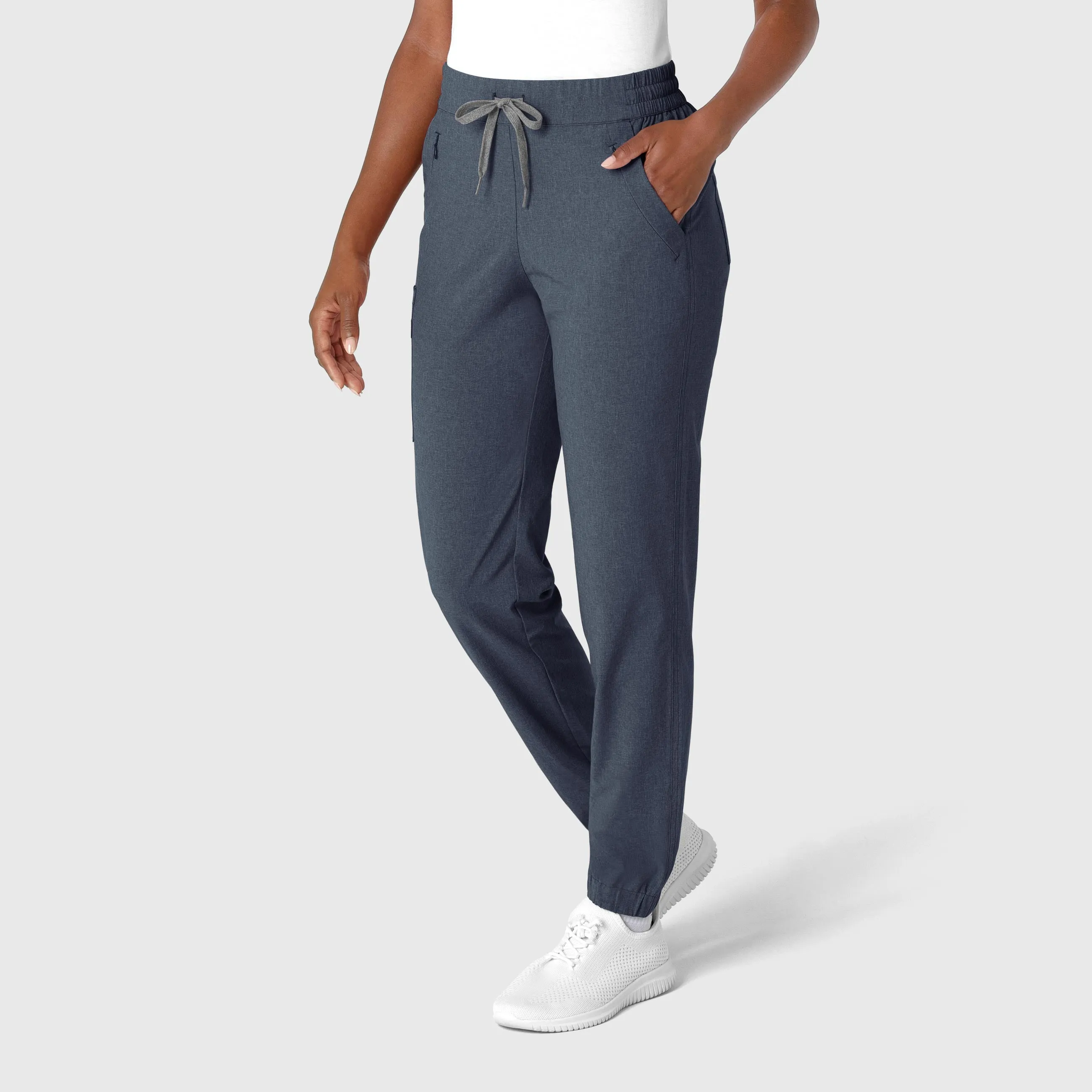 RENEW Women's Jogger Scrub Pant - Navy Heather