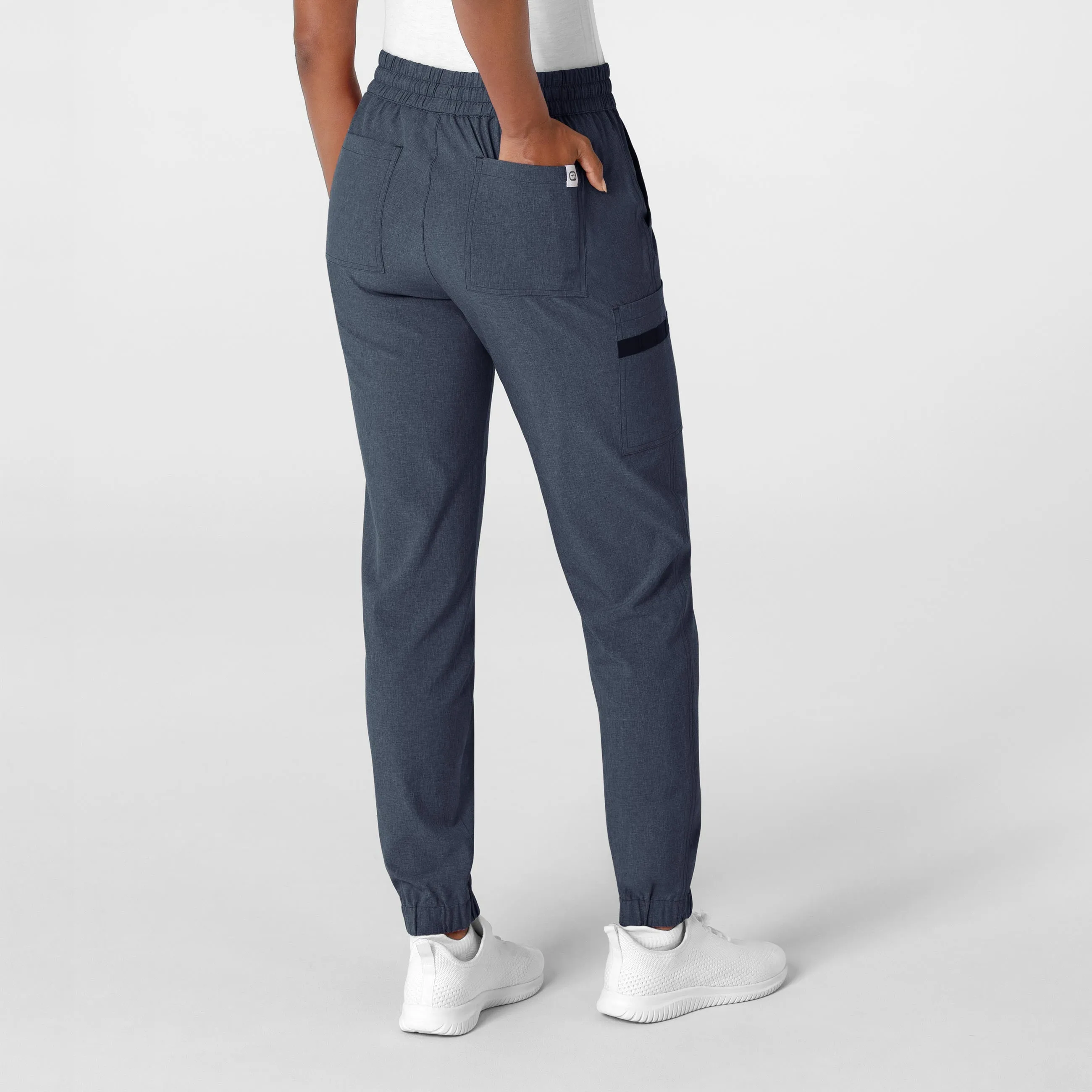 RENEW Women's Jogger Scrub Pant - Navy Heather