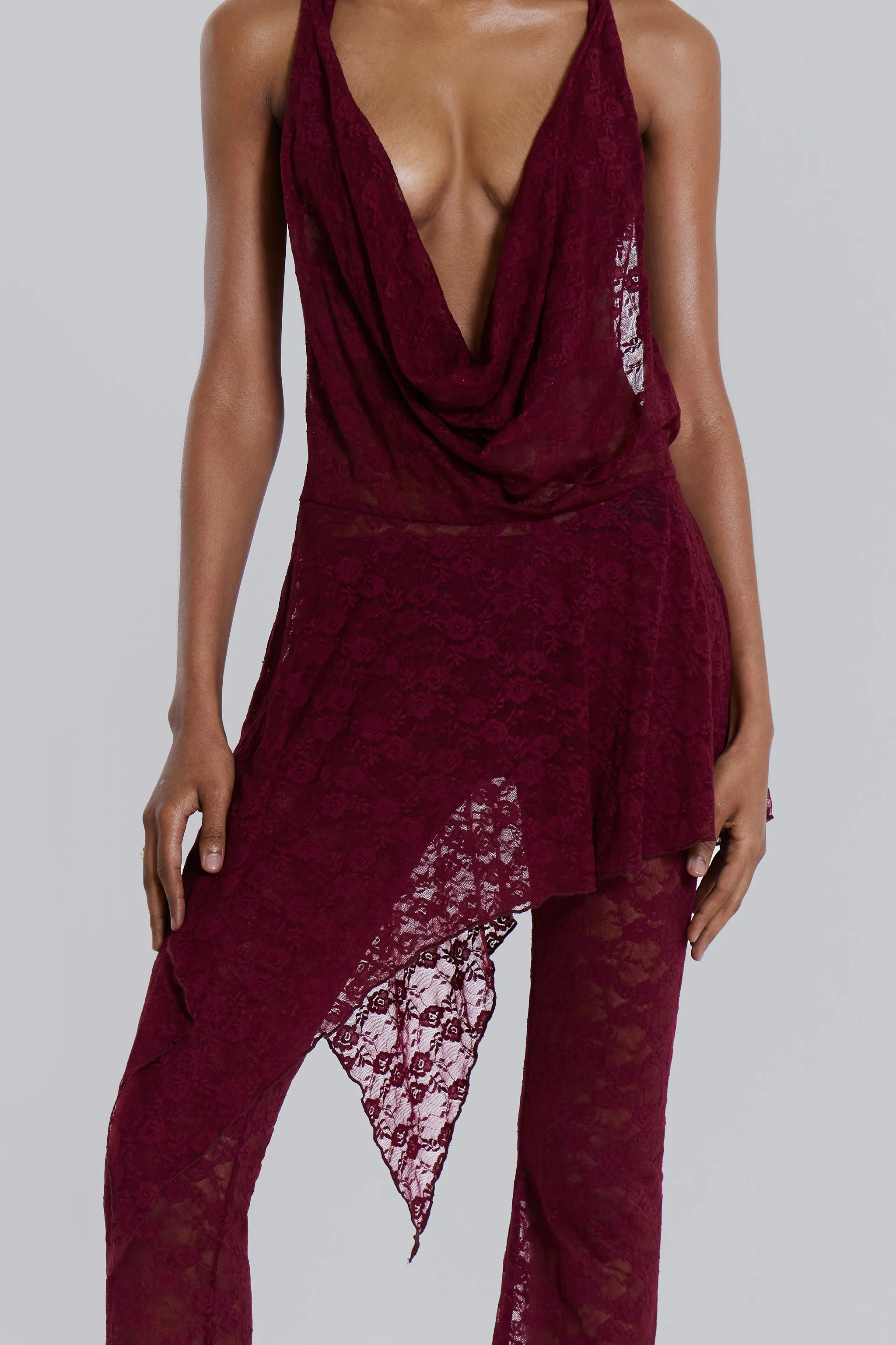 Riva Lace Hooded Co-ord Set