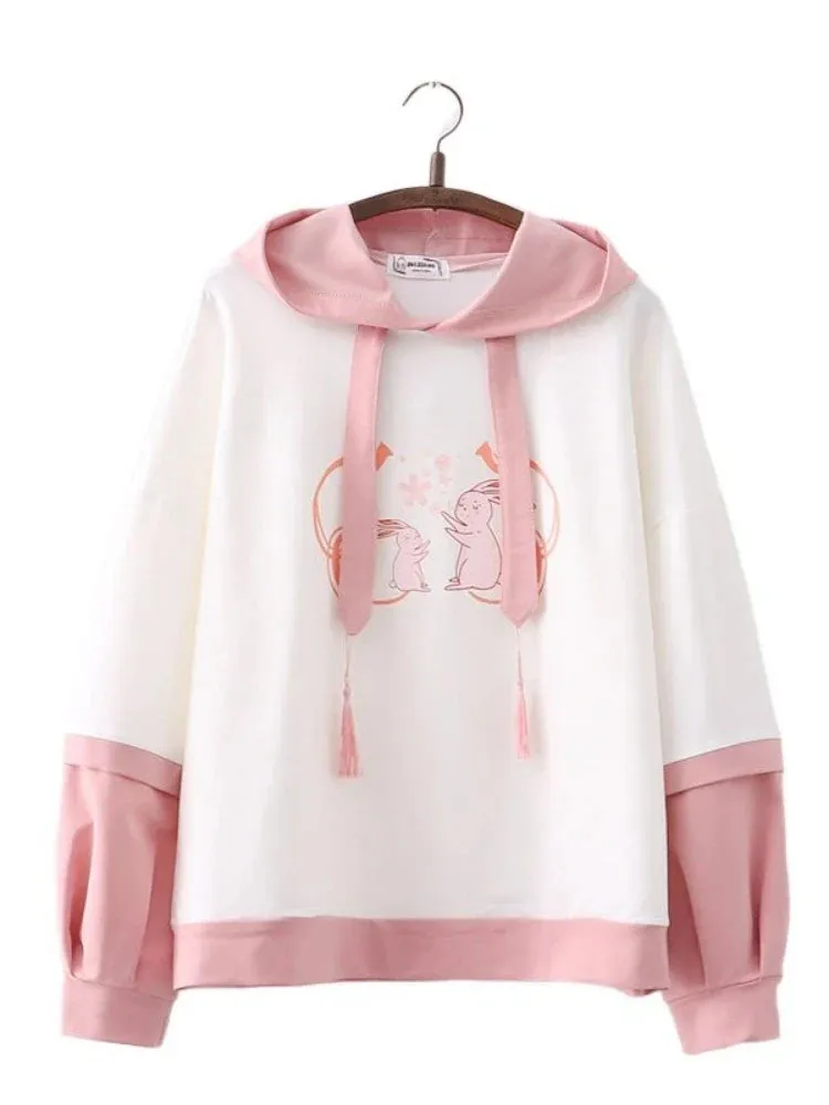 Sakura Bunny Hoodie