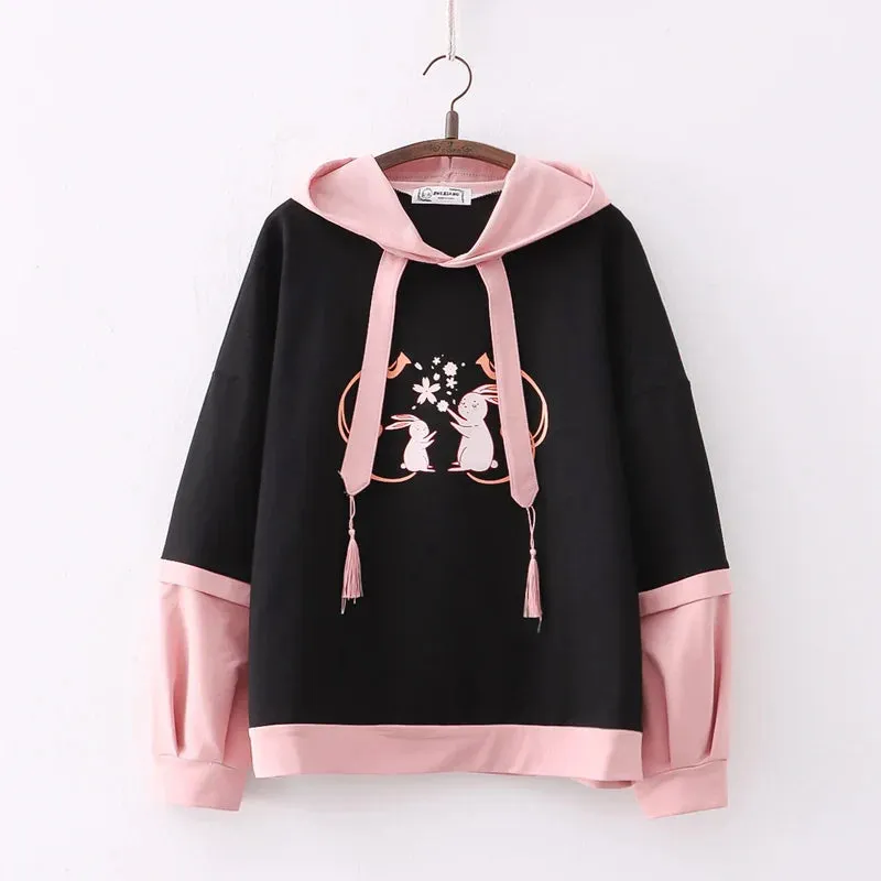 Sakura Bunny Hoodie