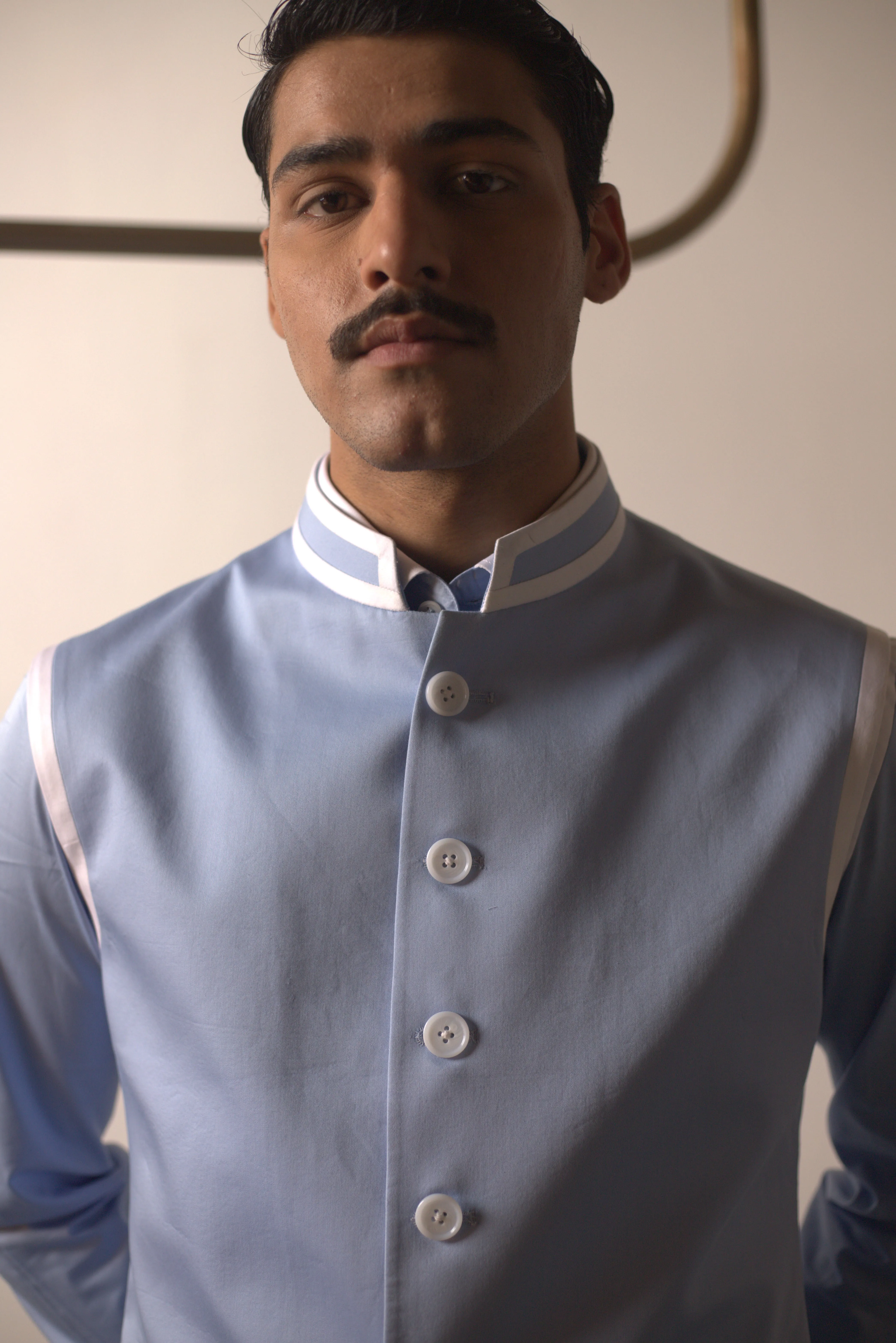 SAPPHIRE SKY NEHRU JACKET