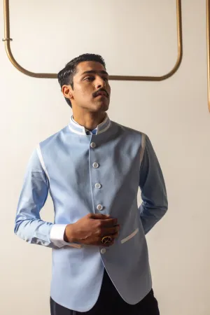 SAPPHIRE SKY NEHRU JACKET