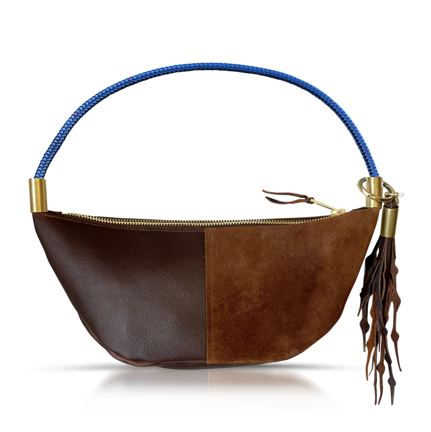 Sling Bag in Brown Leather