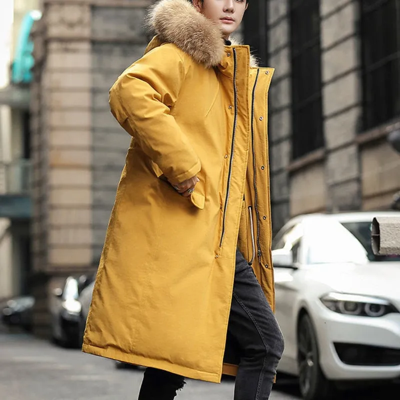 Solid Color Polyester Hodded Coat