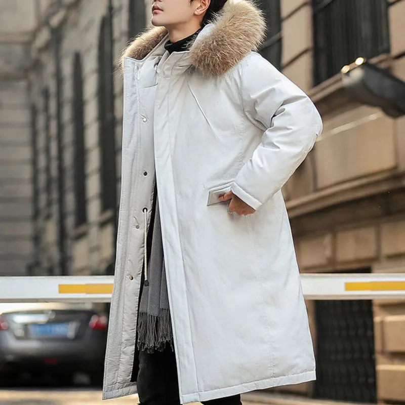 Solid Color Polyester Hodded Coat