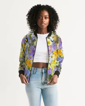 Spring Flowers Women's Bomber Jacket