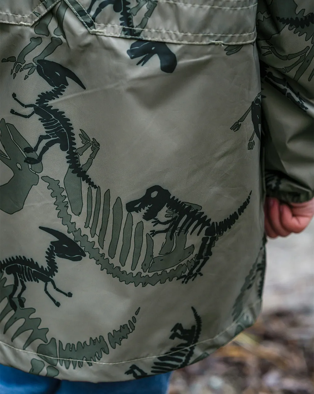 STOWaway Kids Jacket in Dino Print