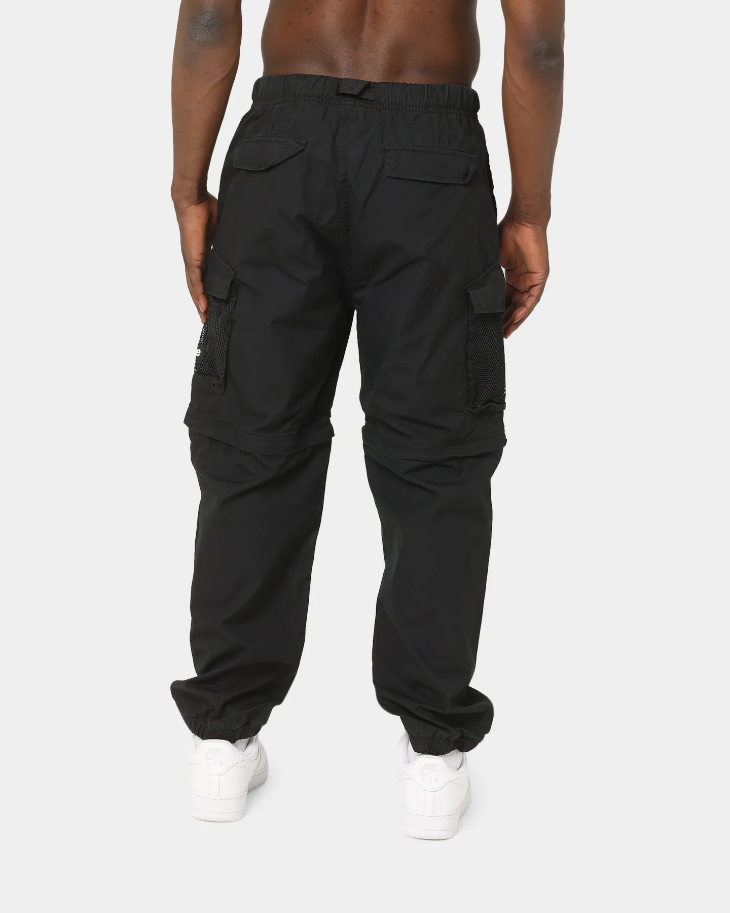 Supreme Mesh Pocket Belted Cargo Pants Black