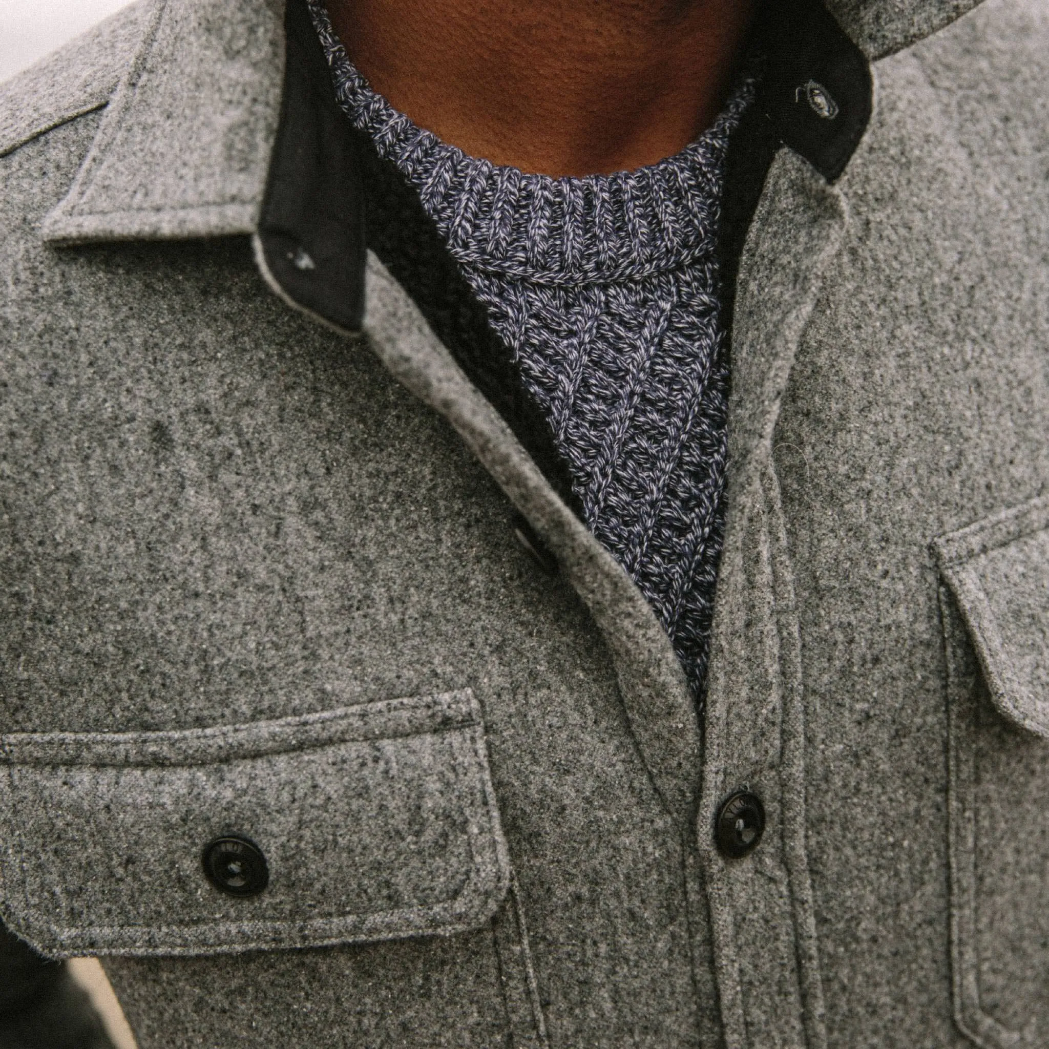 The Chandler Jacket in Ash Donegal