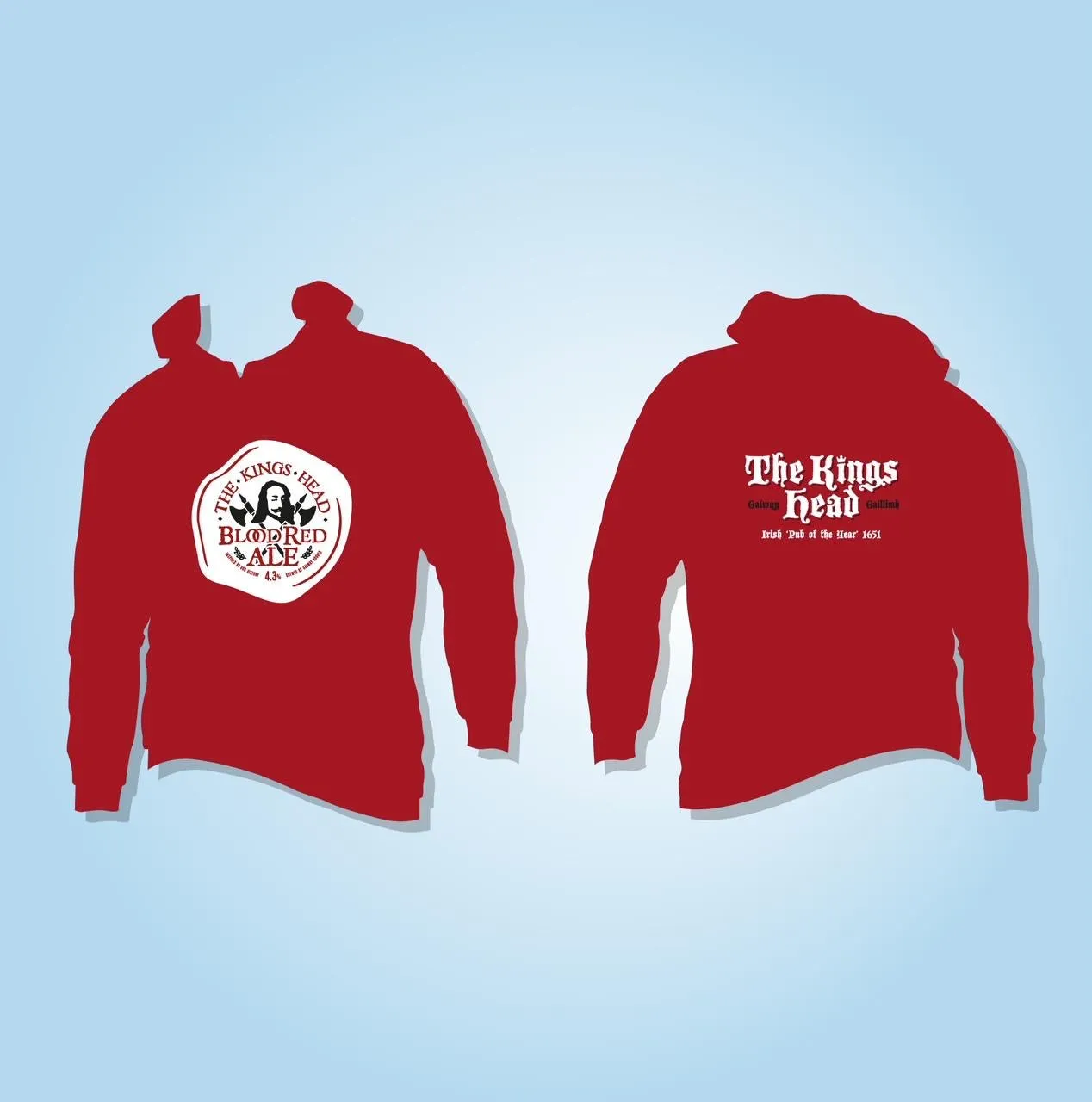 THE KINGS HEAD CLASSIC HOODIE