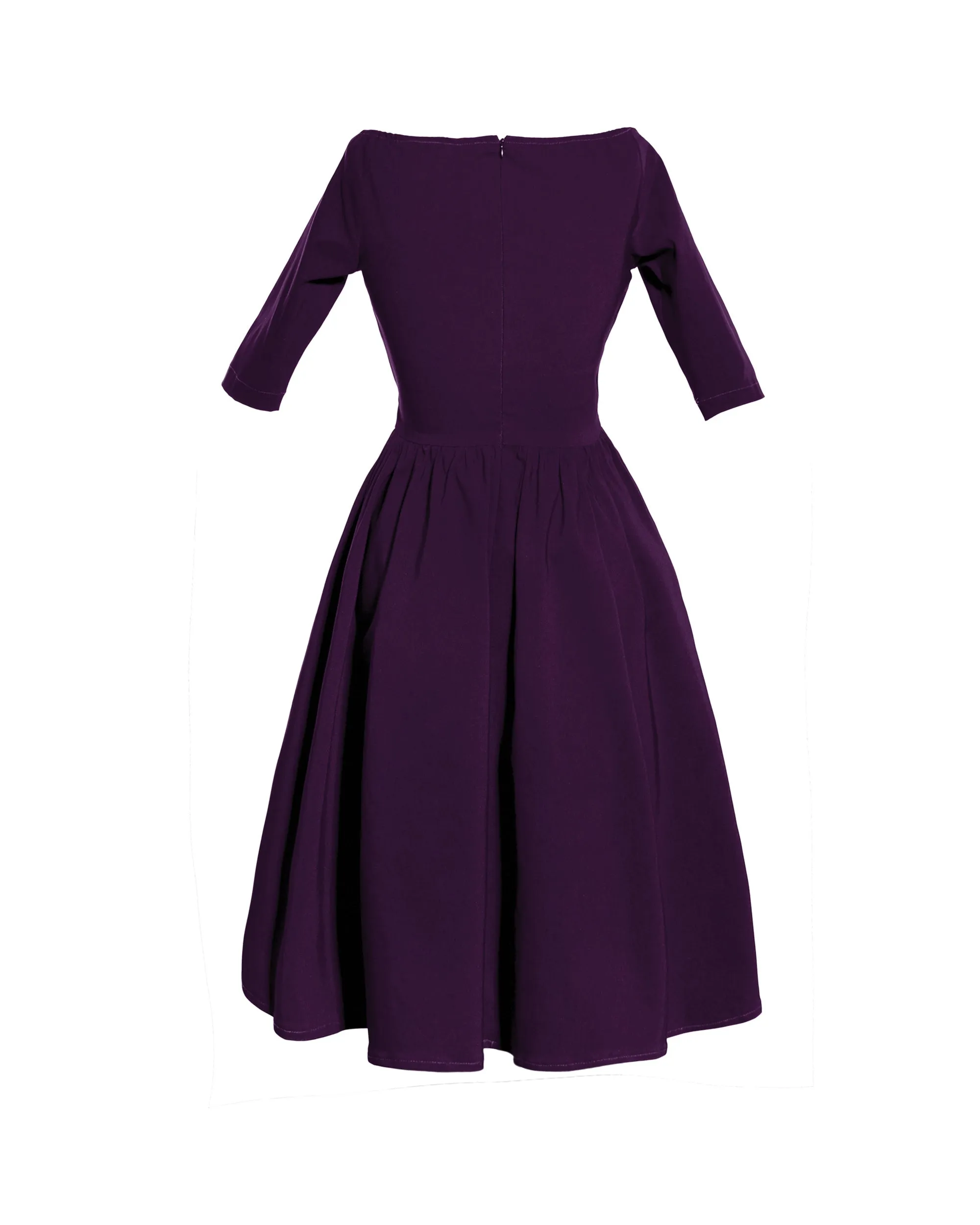 The LOREN Dress - PLUM