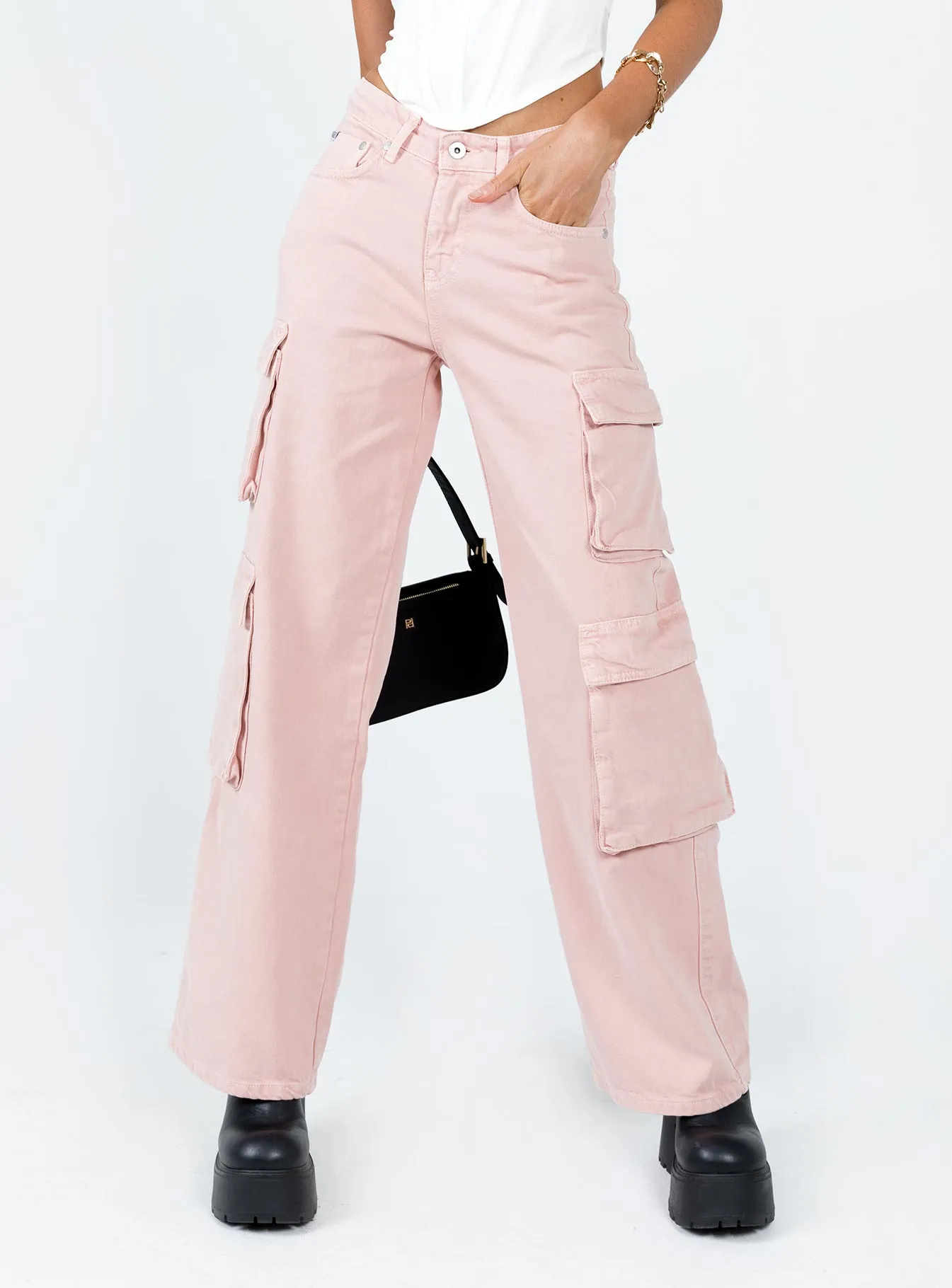 The Ragged Priest Brat Jeans Pink