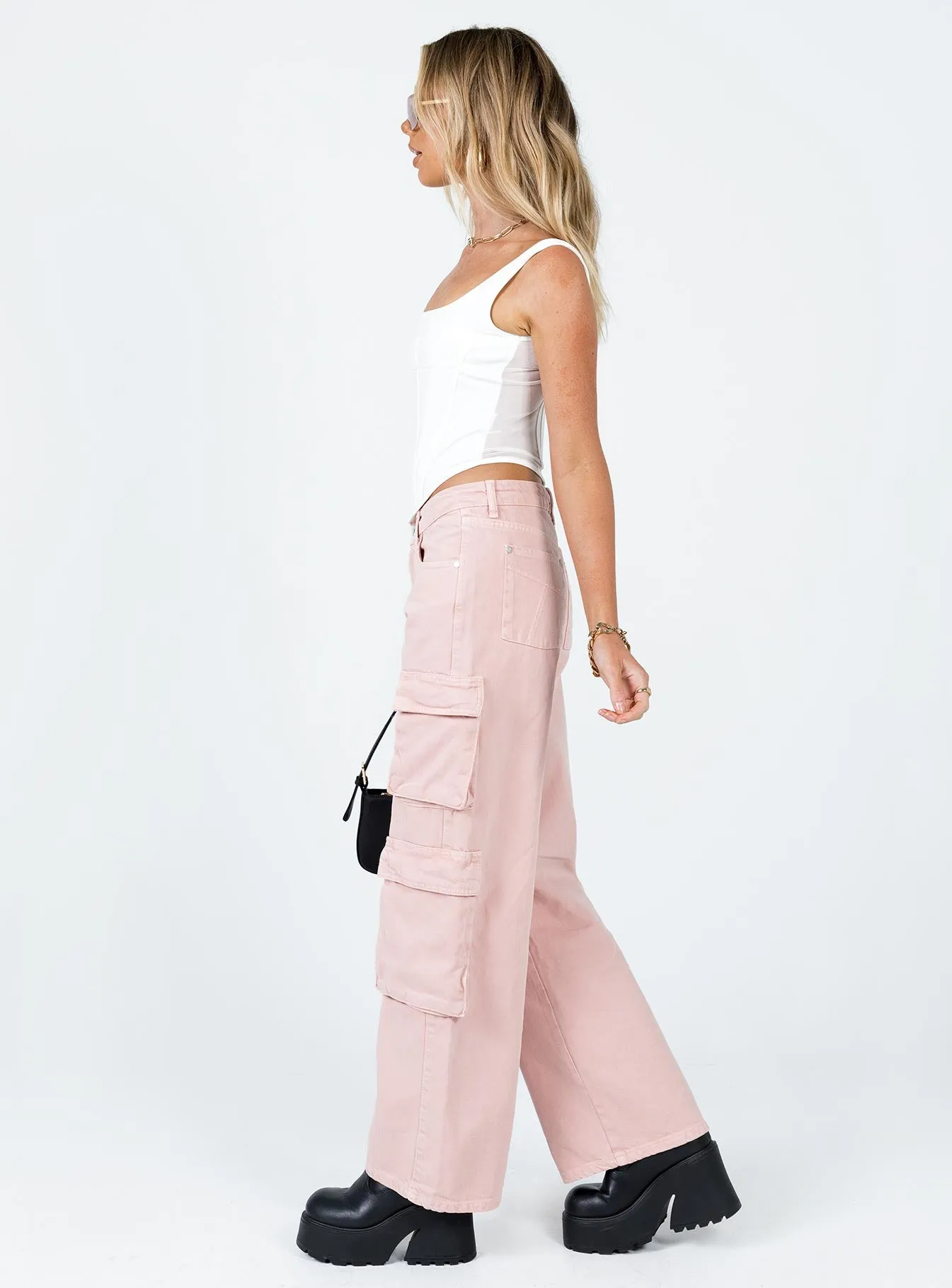 The Ragged Priest Brat Jeans Pink