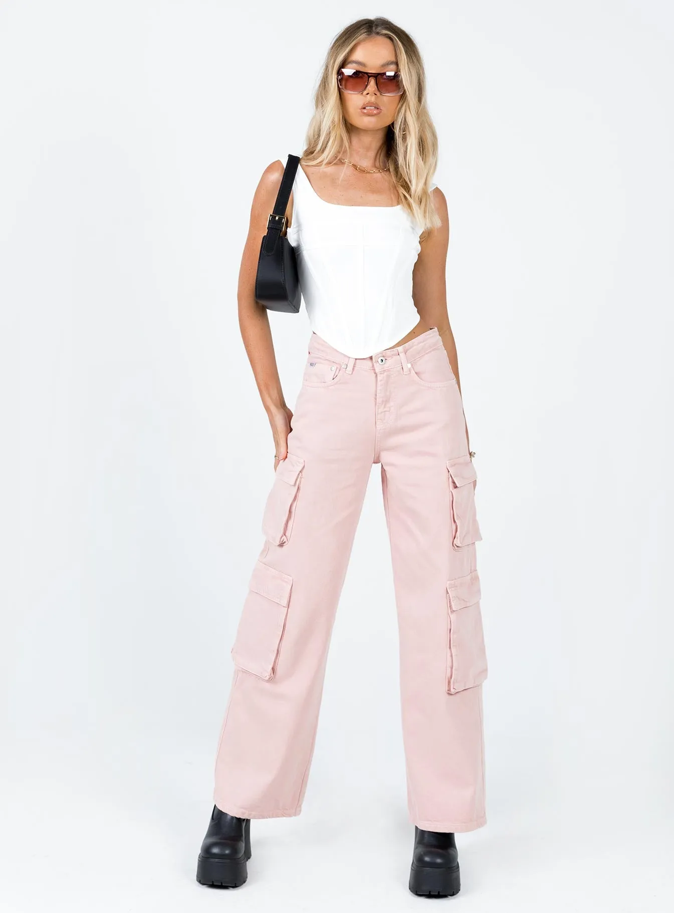 The Ragged Priest Brat Jeans Pink