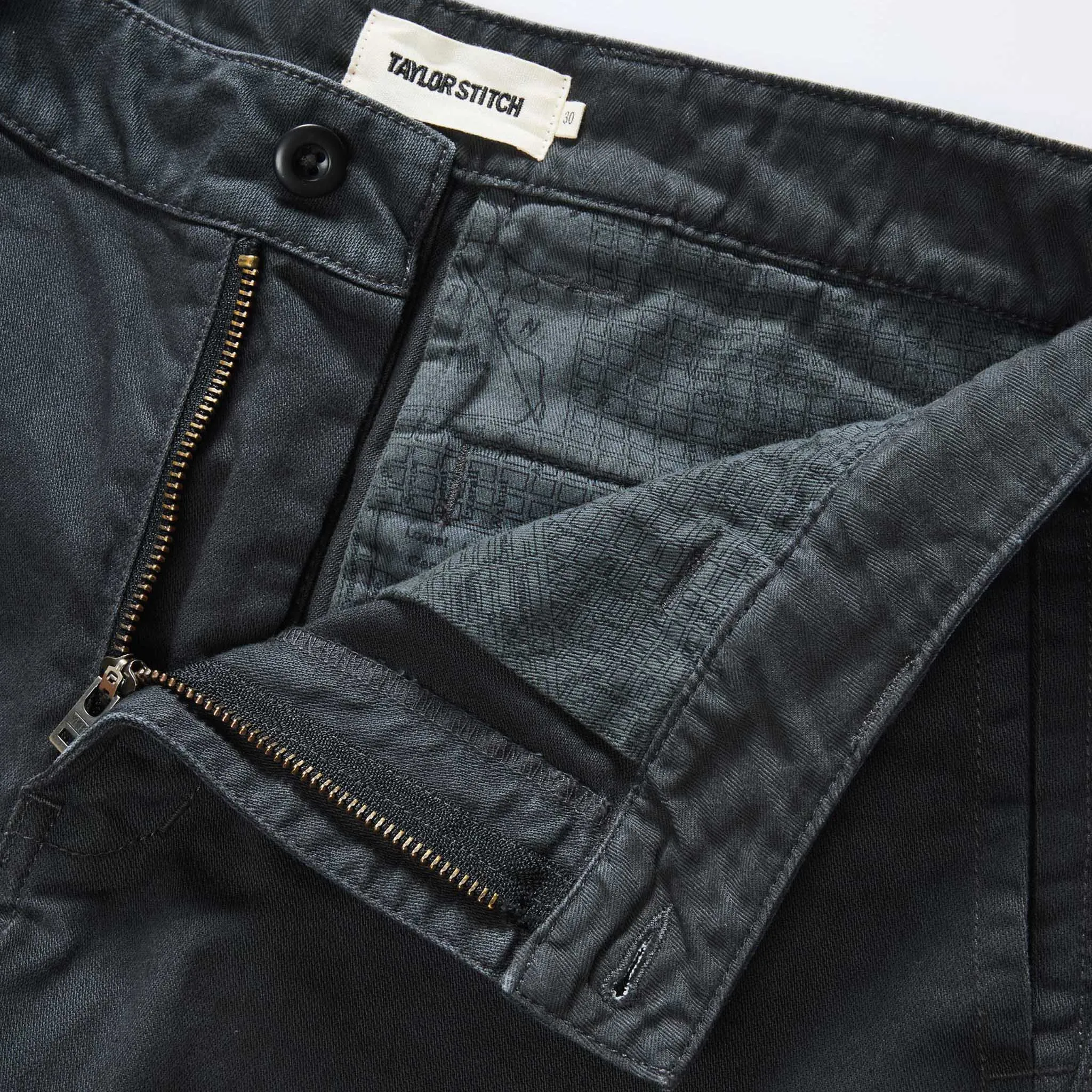 The Tommie Pant in Faded Black