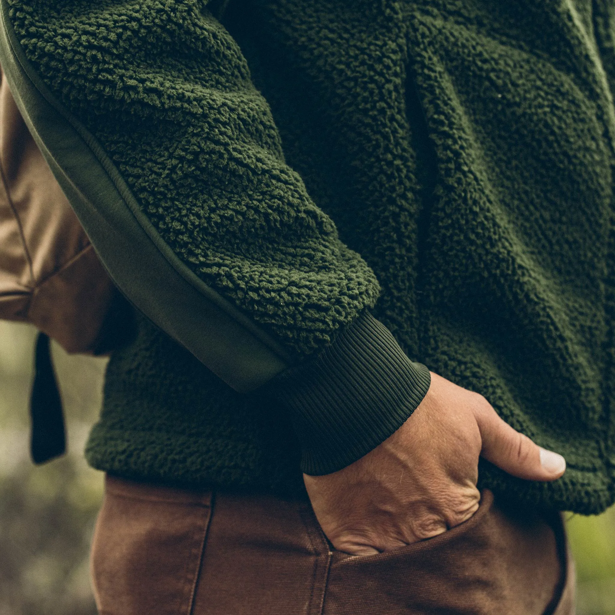 The Truckee Jacket in Moss