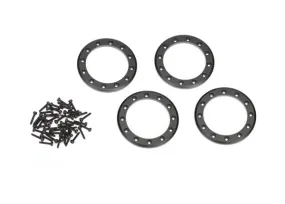 Traxxas 2.2” Aluminum Beadlock Rings: TRX-4 (Black)