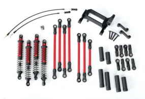 Traxxas Long Arm Lift Kit for TRX-4 (Red)