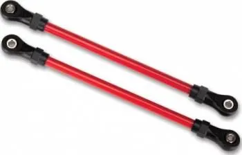 Traxxas Powder Coated Front Lower Suspension Links: TRX-4 Lift Kit (Red)