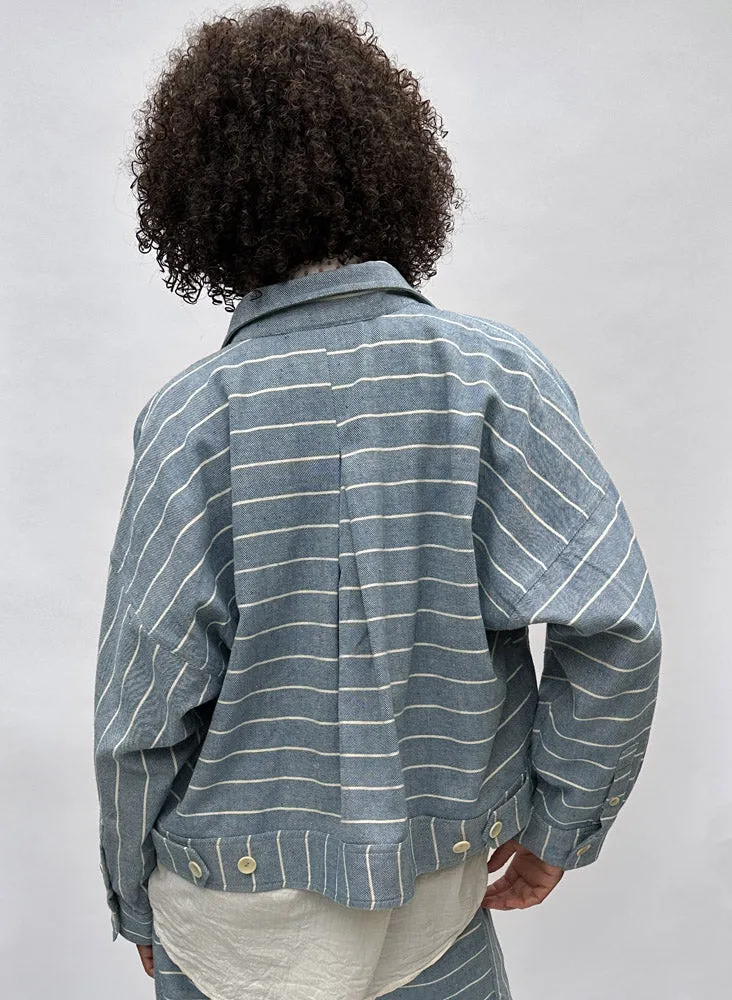 Tulsi Jacket, Atlantic stripe