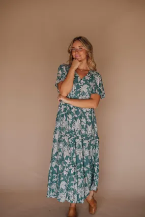 Uma Maxi Dress in Turquoise - Coming Soon