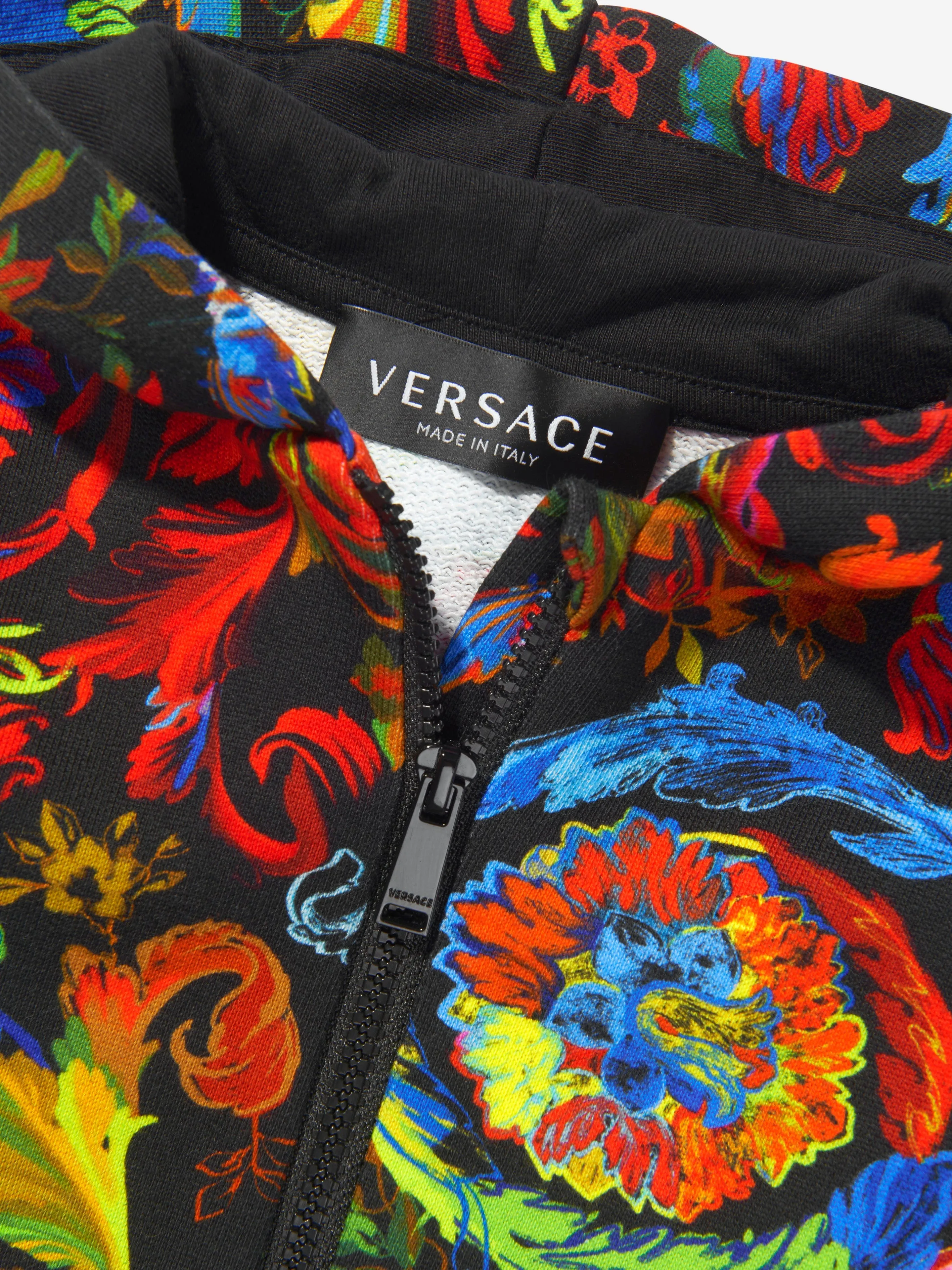 Versace Baby Boys Kaleidoscopic Zip Up Hoodie