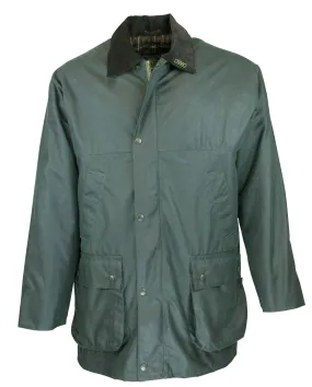 W14 - Men's Countryman Padded Wax Jacket - GREEN