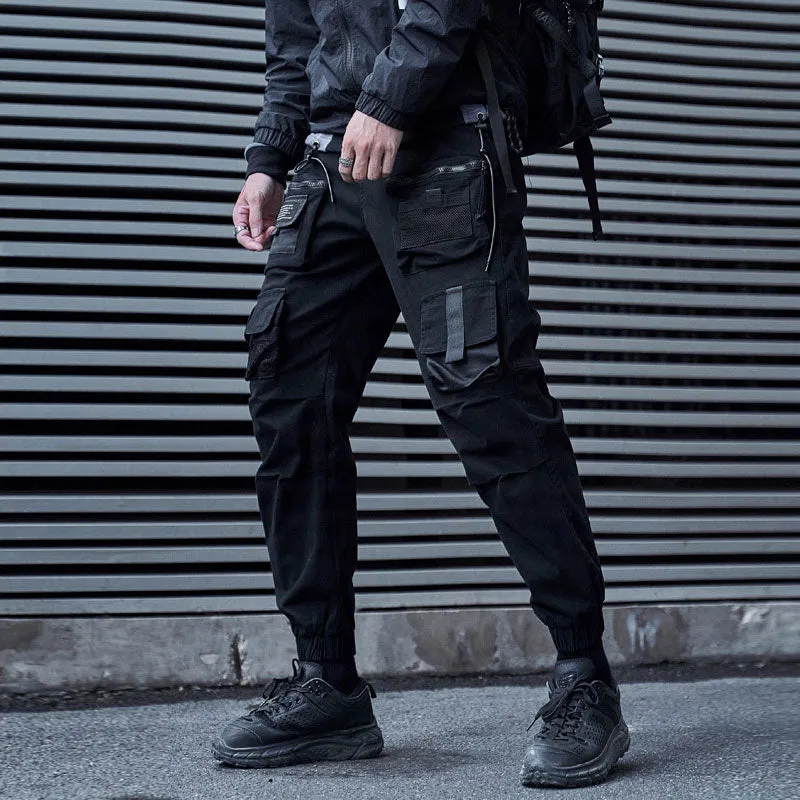 WLS Multi-pocket Cargo Jogger Casual Techwear Pants