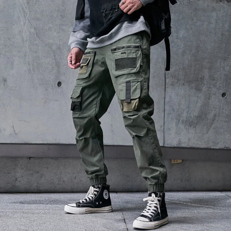 WLS Multi-pocket Cargo Jogger Casual Techwear Pants