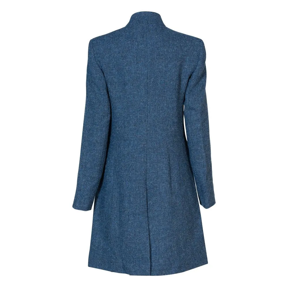 Women's Harris Tweed Jacket - Sammie - Blue Fleck