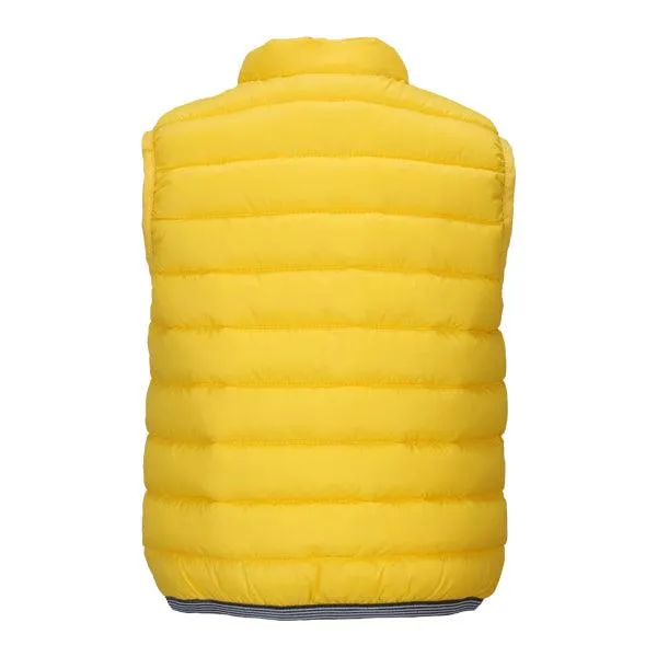 YELLOW BABY BOYS PADDED JACKET